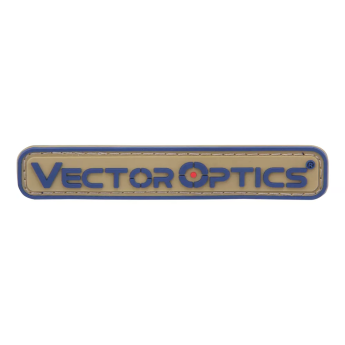 Нашивка VECTOR OPTICS BRAND RUBBER PATCH 8,5х 1,4 см