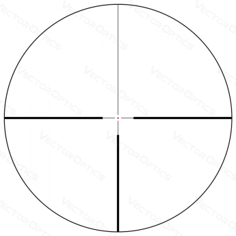 Оптический прицел Vector Optics 30мм Continental x6 1-6x24 Coyote Hunting FDE