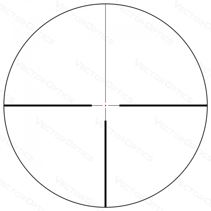 Оптический прицел Vector Optics 30мм Continental x6 1-6x24 Coyote Hunting FDE