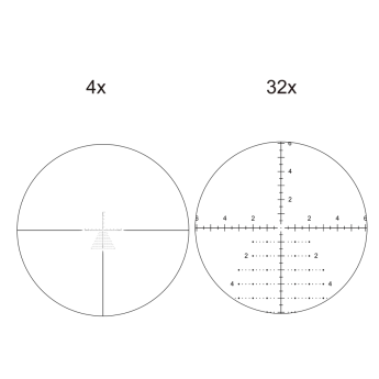 Оптический прицел Vector Optics 34мм FFP Taurus GENII 4-32X56 ED
